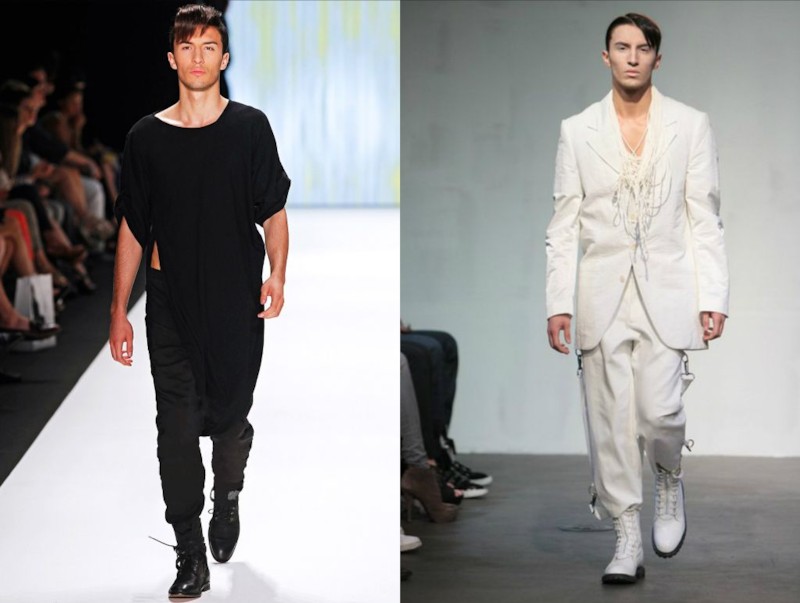 Алек Сандър дефилира на Седмицата на модата в Берлин през 2012 г. и на Седмицата на модата в Ню Йорк през 2011 г.